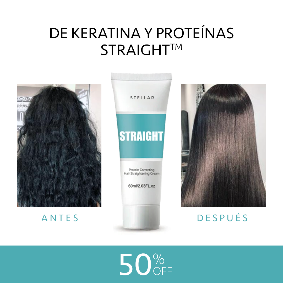 Crema Alisadora con Keratina - Straight Pro