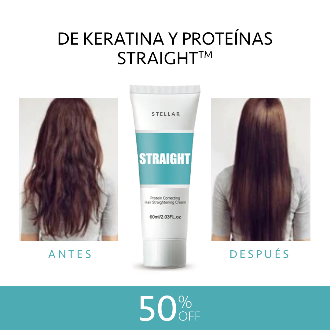 Crema Alisadora con Keratina - Straight Pro